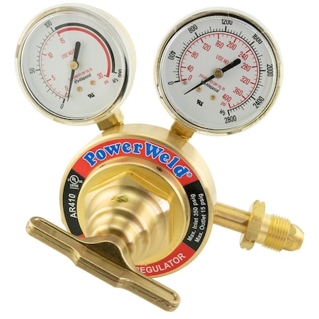 Powerweld Single Stage HD Acetylene Regulator AR410
